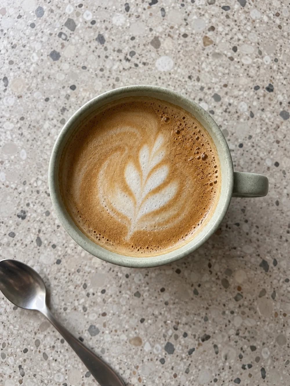 Coffee at a café