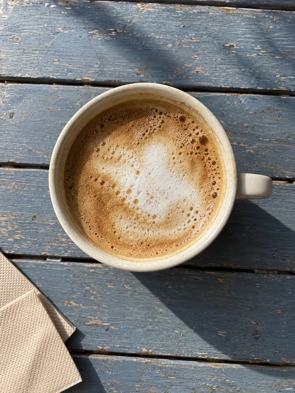 Coffee on a terrace